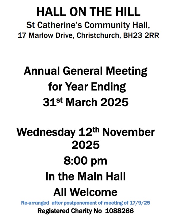 AGM notice 2025